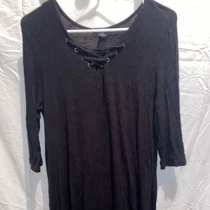 black dress